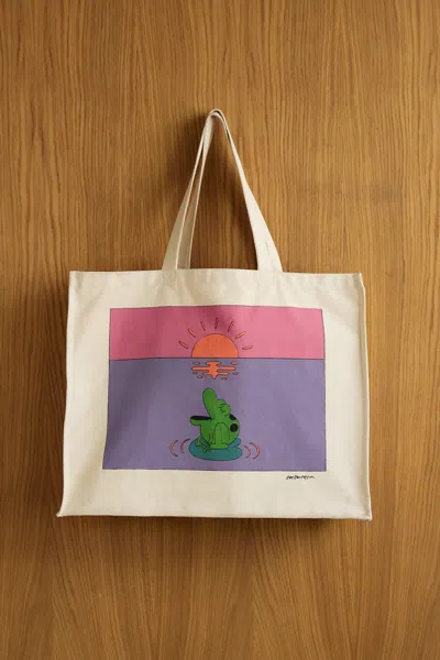 A Days March Owe Frog Tote Bag