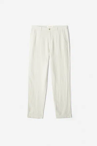 A Days March Madu Linen Trousers In White
