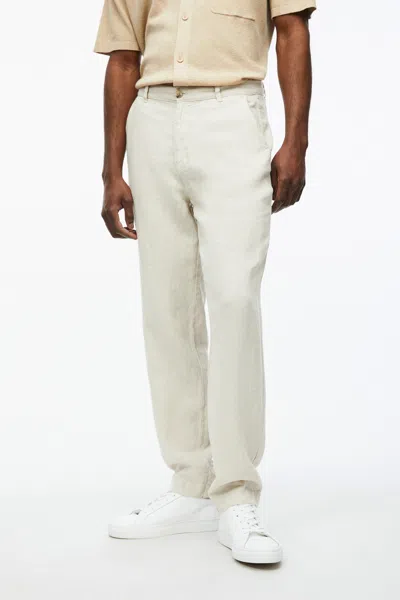 A Days March Madu Linen Trousers In White