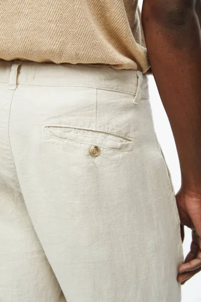 A Days March Madu Linen Trousers In White