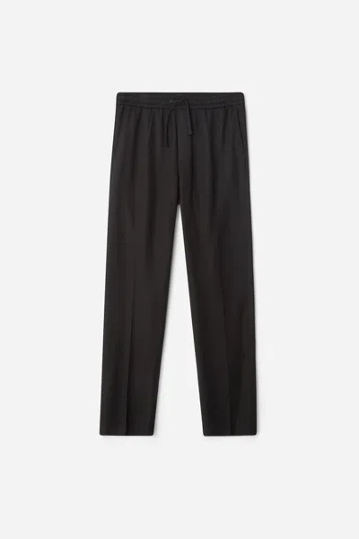 A Days March Tamiat Drawstring Lyocell Trousers In Black