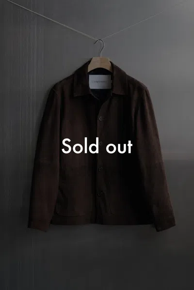 A Days March Suede Overshirt – Deadwood For A Day's March In Brown