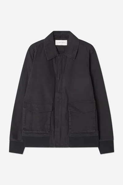 A Days March Bader Cotton Flight Jacket In Black