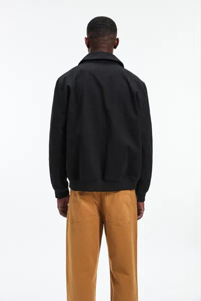 A Days March Bader Cotton Flight Jacket In Black
