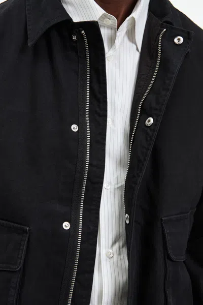 A Days March Bader Cotton Flight Jacket In Black