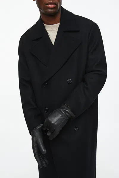 A Days March Jones Leather Gloves In Black