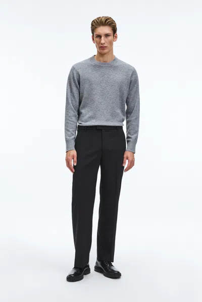 A Days March Edward Relaxed Wool Blend Trousers In Black