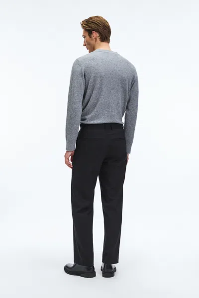 A Days March Edward Relaxed Wool Blend Trousers In Black