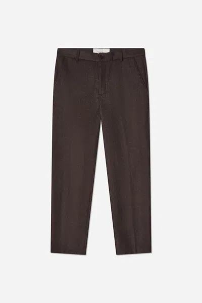 A Days March Miller Wool Trousers In Brown