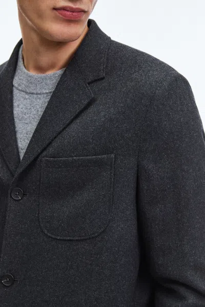 A Days March Bedford Wool Blazer In Gray