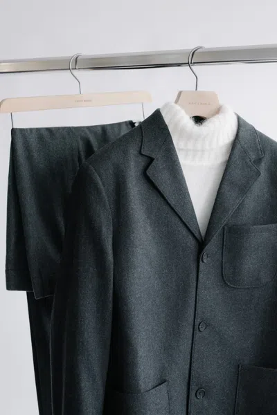 A Days March Bedford Wool Blazer In Gray