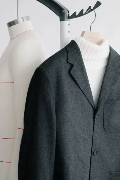 A Days March Bedford Wool Blazer In Gray