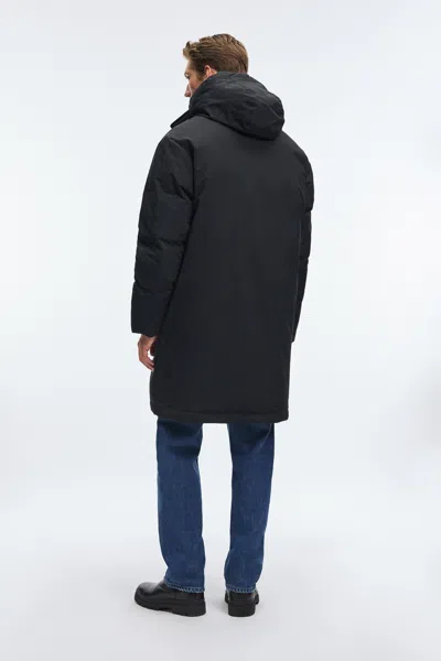A Days March Nikko Puffer Parka In Black
