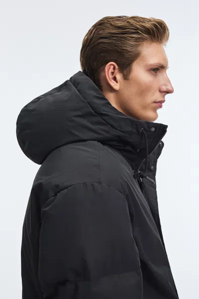 A Days March Nikko Puffer Parka In Black