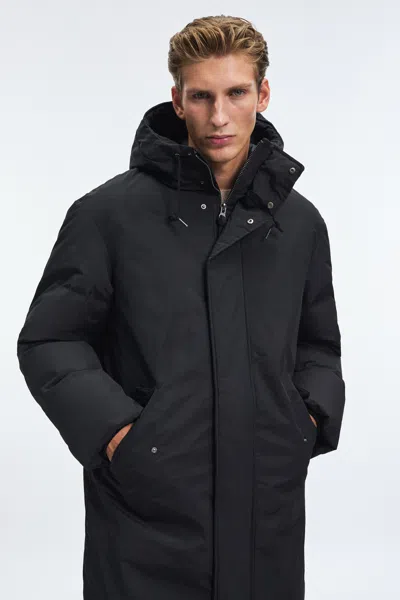 A Days March Nikko Puffer Parka In Black