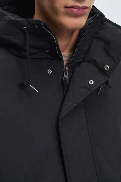 A Days March Nikko Puffer Parka In Black