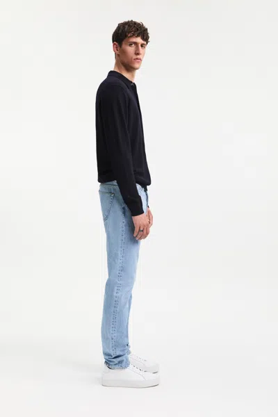 A Days March Ambroz Merino Polo In Black
