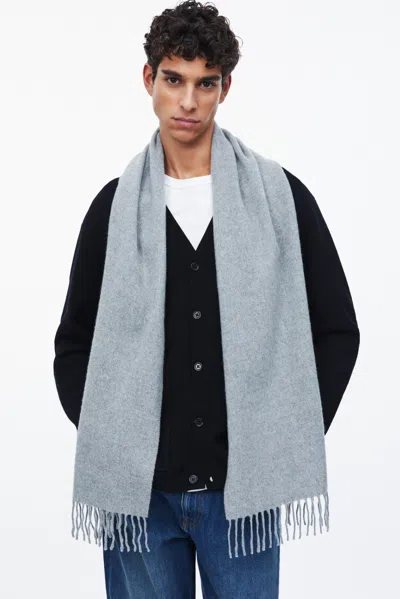A Days March Wool Cashmere Scarf In Gray