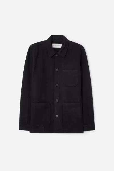 A Days March Original Wool Overshirt In Black