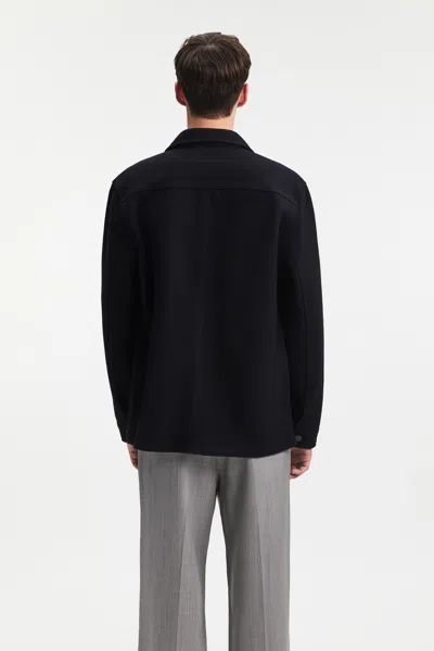 A Days March Original Wool Overshirt In Black