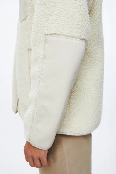 A Days March Tone Pile Fleece Jacket In Neutral