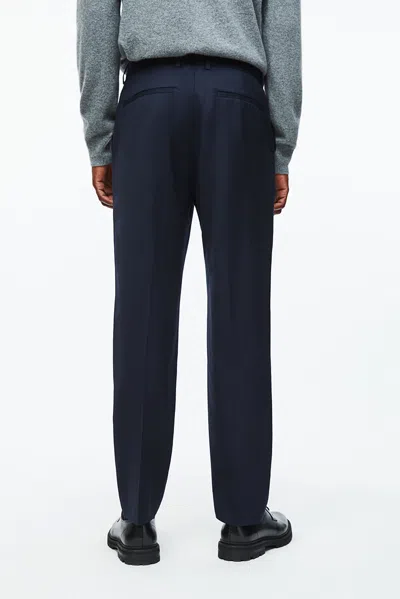 A Days March Lyon Wool Trousers In Black