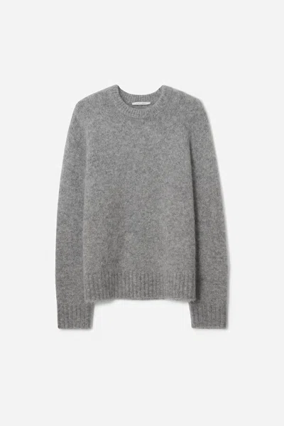 A Days March Tietar Mohair Sweater In Gray