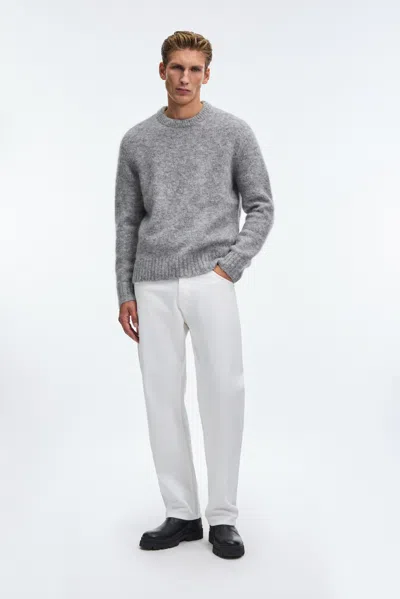 A Days March Tietar Mohair Sweater In Gray