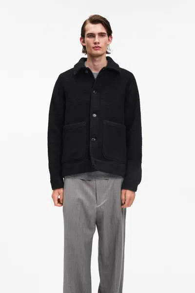 A Days March Powell Rugged Wool Overshirt In Blue