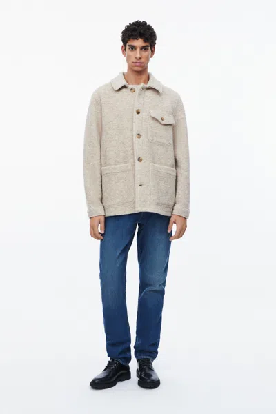 A Days March Chaumont Heavy Wool Jacket In Neutral