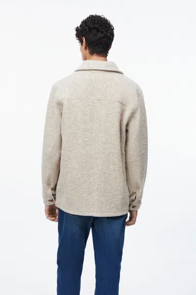 A Days March Chaumont Heavy Wool Jacket In Neutral
