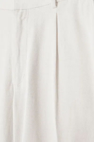A Days March Smart Hemp Trousers In White