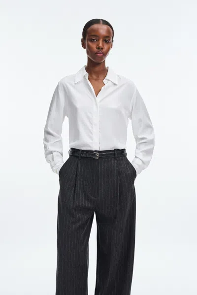 A Days March Ines Lyocell Shirt In White