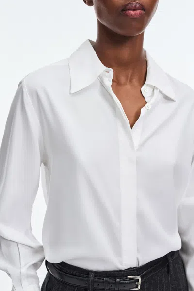 A Days March Ines Lyocell Shirt In White