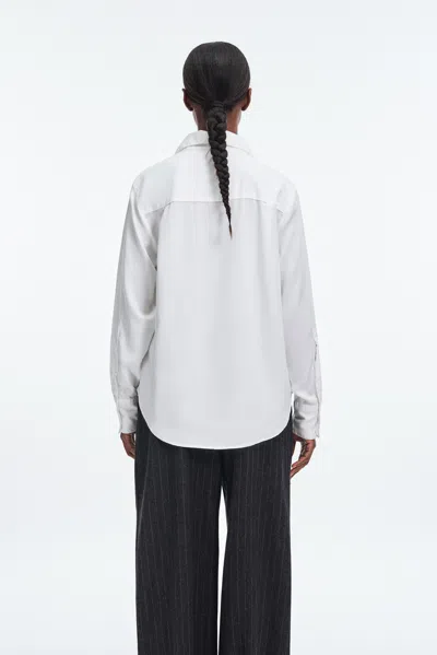 A Days March Ines Lyocell Shirt In White