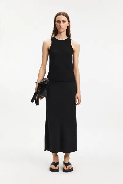 A Days March Williams Ribbed Tank Top In Black