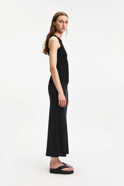 A Days March Williams Ribbed Tank Top In Black