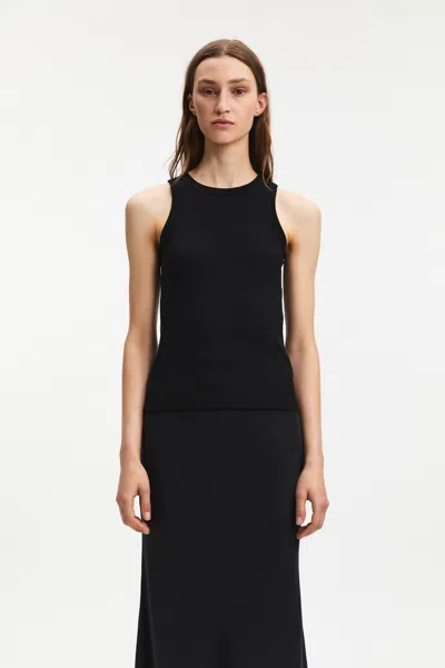 A Days March Williams Ribbed Tank Top In Black