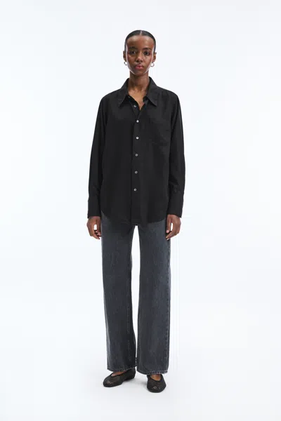 A Days March Maathai Lyocell Shirt In Black