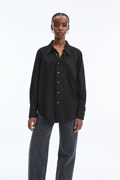 A Days March Maathai Lyocell Shirt In Black