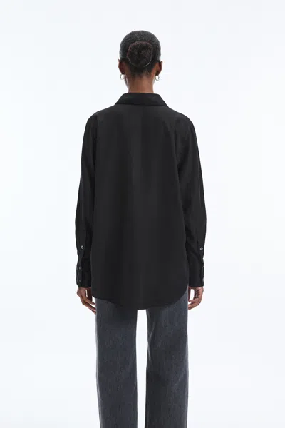 A Days March Maathai Lyocell Shirt In Black
