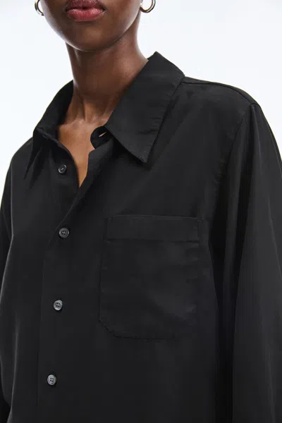 A Days March Maathai Lyocell Shirt In Black