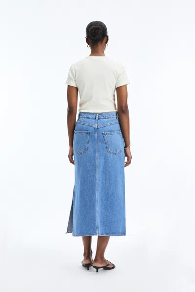 A Days March Joanna Denim Skirt In Blue