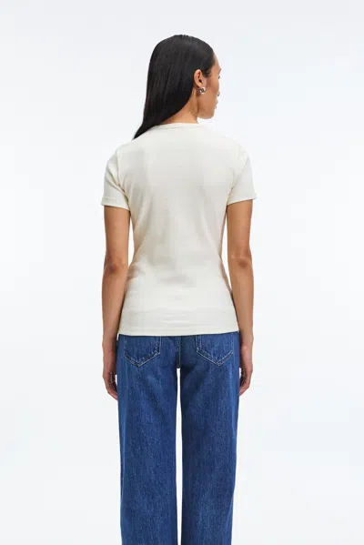 A Days March Hamilton Ribbed T-shirt In White