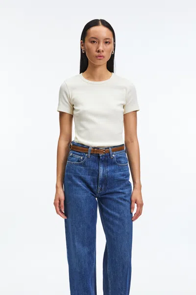 A Days March Hamilton Ribbed T-shirt In White