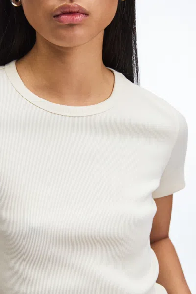 A Days March Hamilton Ribbed T-shirt In White