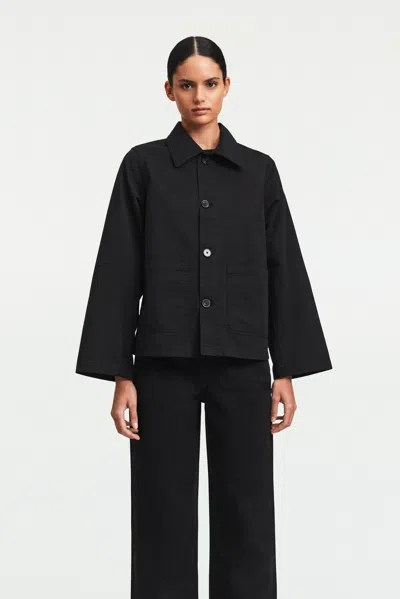A Days March Whitney Cotton Twill Jacket In Black