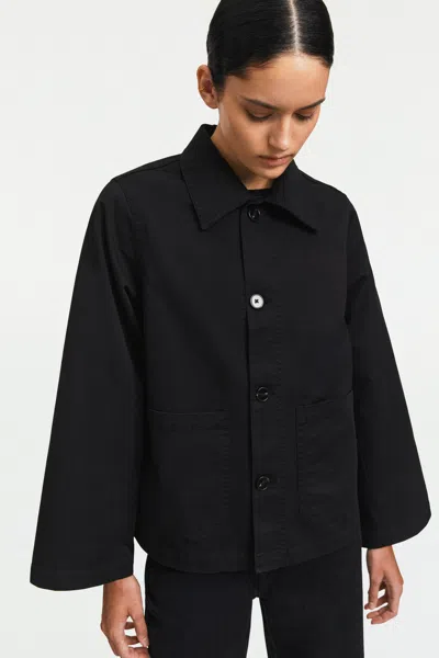A Days March Whitney Cotton Twill Jacket In Black