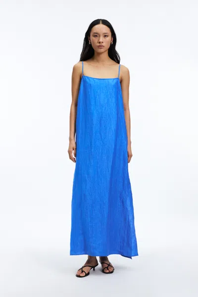 A Days March Chan Crinkle Dress In Blue