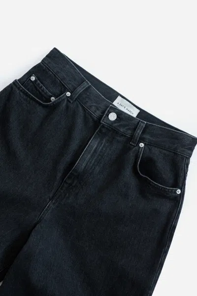 A Days March Poppy Wide Denim Trousers In Black